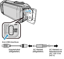 C6B Connect Adapter-AC Cable 100-240